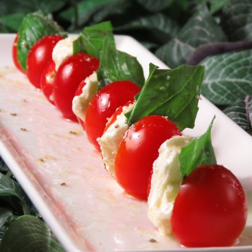 cream cheese caprese