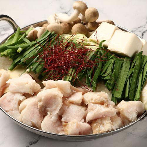 【2時間飲み放題付】絶品　極上ホルモン鍋コース〈全9品〉　5500円(税込)コース