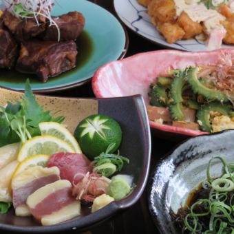 南九州郷土料理コース 2時間飲み放題付き5000円