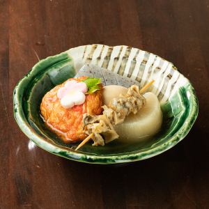 Assortment of 5 types of oden