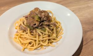 Abruzzo style lamb ragout