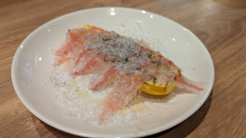 烤西葫芦和guanciale