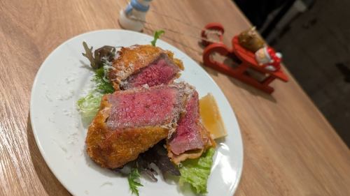 牛もも肉のコトレッタ