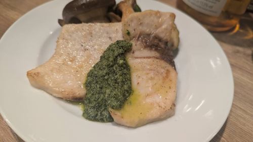 メカジキのソテー サルサヴェルデ