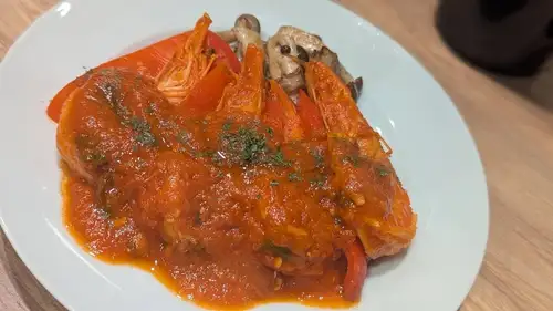 유두 새우 토마토 조림