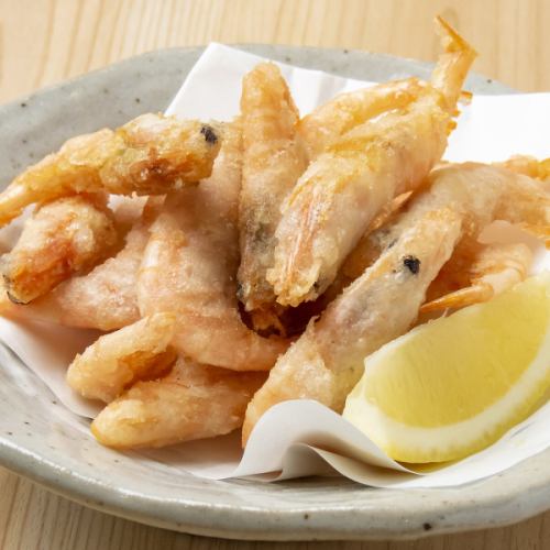 [Fried food] Deep-fried sweet shrimp