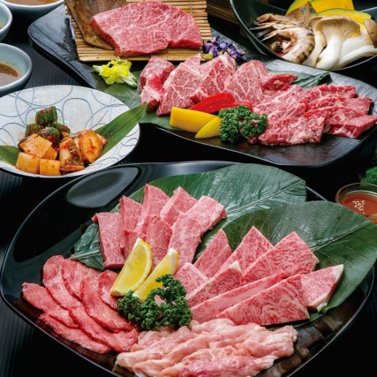 You can eat Saga beef with plenty of marbling taste at a reasonable price here!