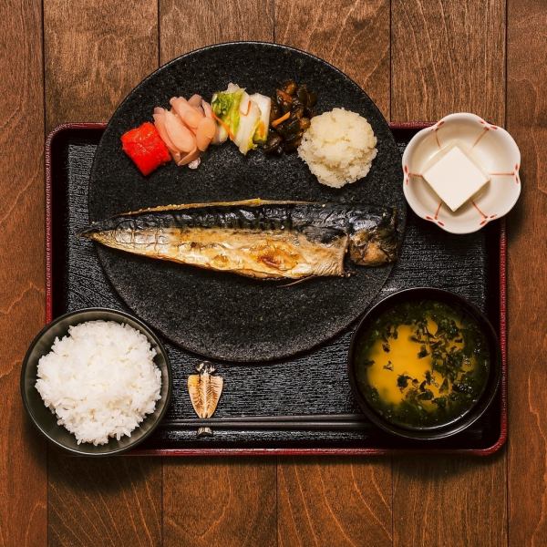 さば塩定食