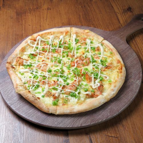 Snow crab and crab miso mayonnaise pizza M