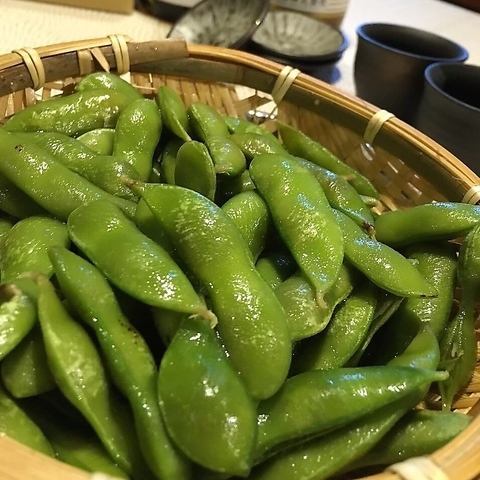 茹でたて枝豆