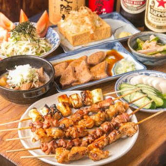 [Recommended for banquets and farewell parties!] Osakaya course with 2 hours of all-you-can-drink included: 3,850 yen (tax included)