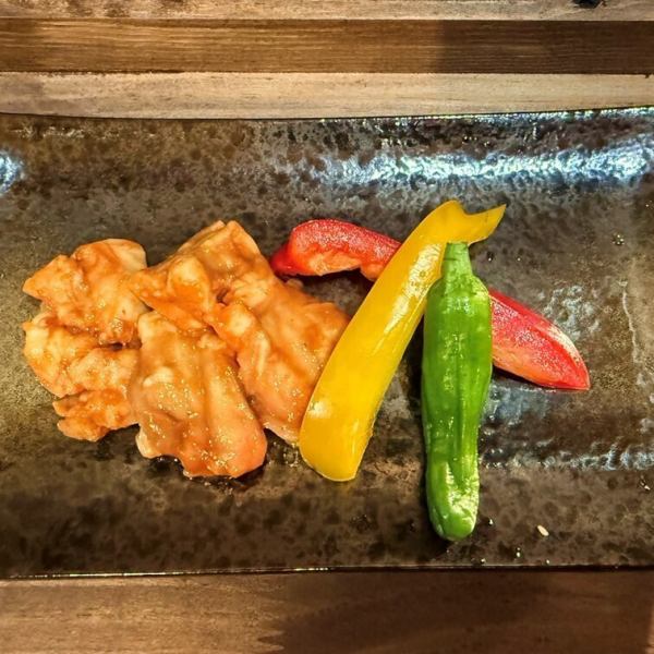 【女子にも人気！】当店自慢♪ホルモン・ミノ・シマ腸