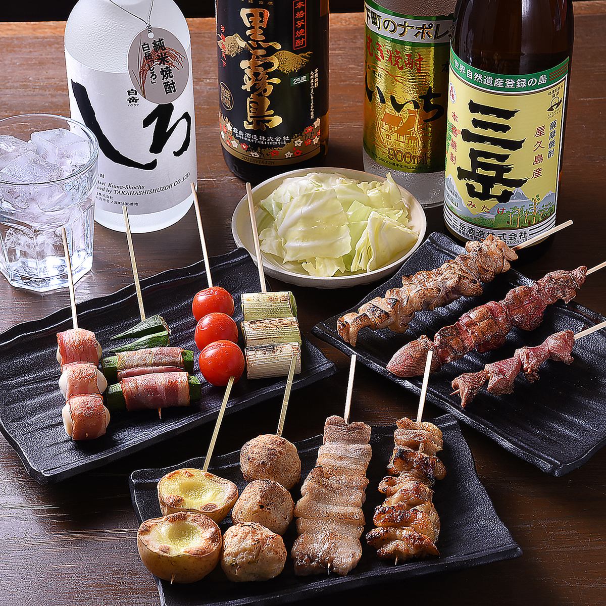 オーナー自ら串打ちを行う串焼き！ボリューム満点のネタが自慢！