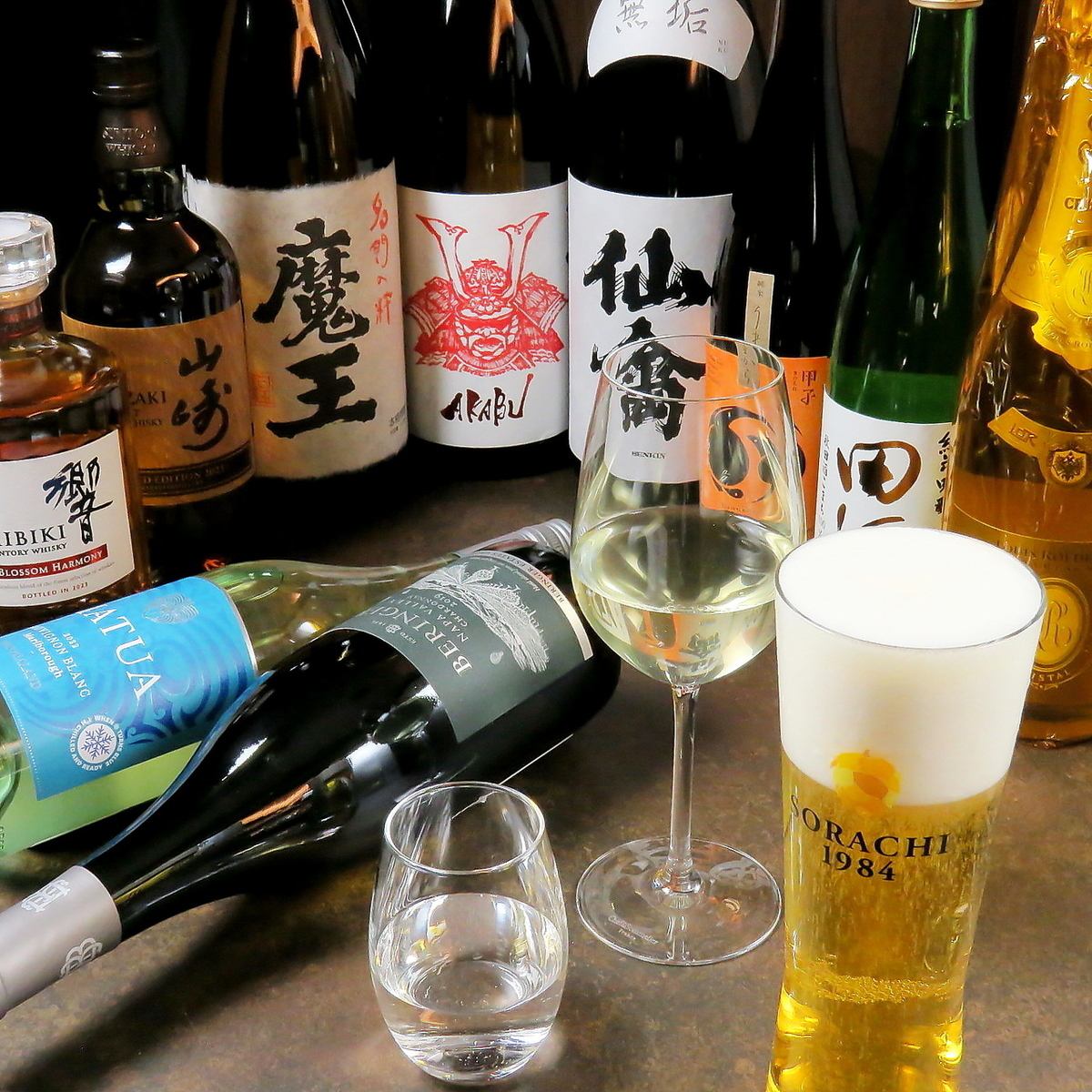 全国のレアな地酒・焼酎を豊富に取り揃えております