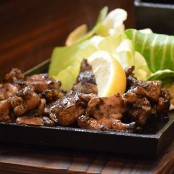 宮崎地頭鶏の炭火焼き