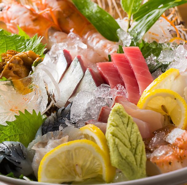 《新鮮魚介》旬の鮮魚を生け簀から!!