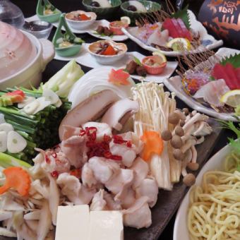 滿滿的肥美內臟♪【和牛內臟鍋套餐】5道菜3700日元! +2小時無限暢飲1600日元