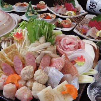 濃鬱的味噌和咖哩! 【味噌咖哩火鍋套餐】5道菜3700日圓! +2小時無限暢飲1600日元