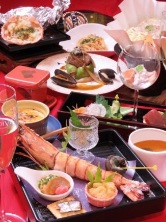 Ayaka's Special! Christmas Dinner Course: 10 dishes with all-you-can-drink included ♪ 8,800 yen (tax included)