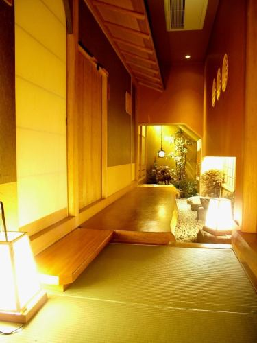 Relaxing space which reproduced the Kyomachiya