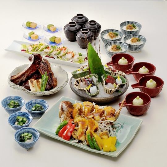 [Sankai large plate course with all-you-can-drink♪] Welcome/farewell party banquet ★ 6,500 yen banquet [Reservation required]