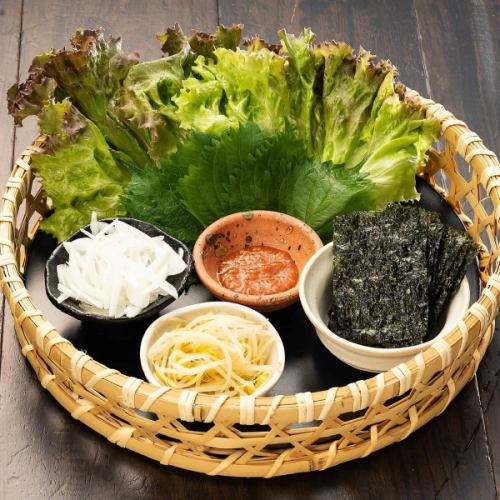 巻き巻き野菜盛り 牛長style