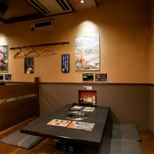 ファミリーにもオススメ！広々としたお座敷席もご用意！