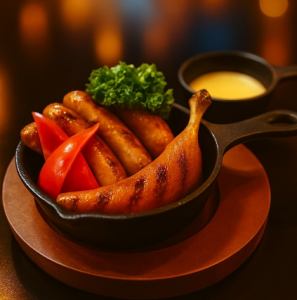 ～onチーズ～ソーセージの盛り合わせ