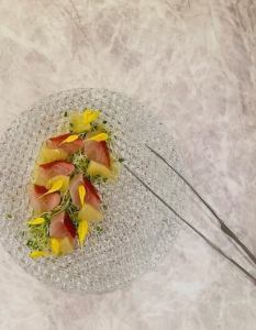 Fresh fish carpaccio