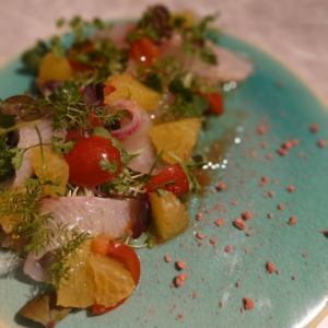 Fresh fish carpaccio