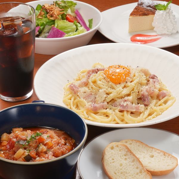 ◇◆本店引以為傲的午餐菜單◆◇可選擇湯品的「精選湯午餐A」1,400日圓（含稅）