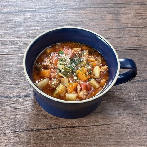 충분히 야채의 미네스트로네