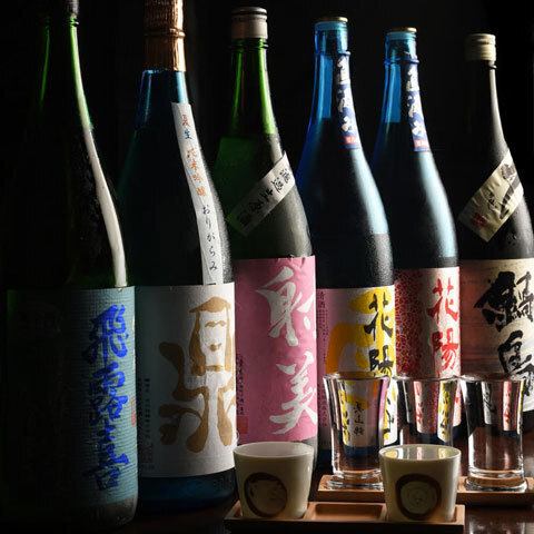 素材の旨み際立つ地酒を取り揃えてます！