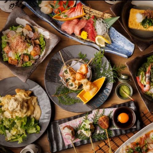 産地直送鮮魚を使ったコースプラン３Ｈ飲み放題付き！！