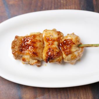 Grilled chicken thigh with cumin