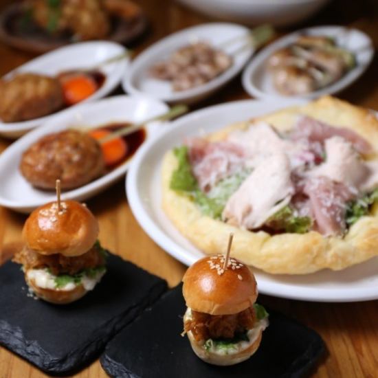 かっぱ横丁2F♪落ち着いた雰囲気でオシャレな創作焼き鳥♪