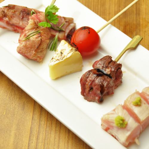 ◆◆Very popular◆◆5 skewers of choice 980 yen (tax included)!