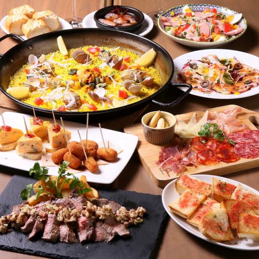 Casual bar party plan for after-parties! Food course with 120 minutes of all-you-can-drink! ¥4,000 per person (tax included)