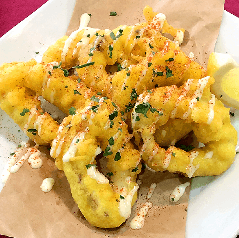 Calamari fritters