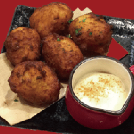 5 Spanish cod and potato croquettes (buñuelos)