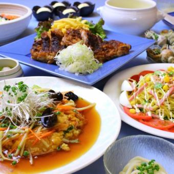 【選べる鍋”火鍋”】「華」コース！あっ晴れおすすめ全10品120分飲み放題付き5500円