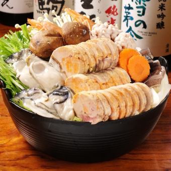 [All items for 2 hours include all-you-can-drink] ★ Hot topic in magazines and SNS!! Gout hotpot course ★ 8,230 yen