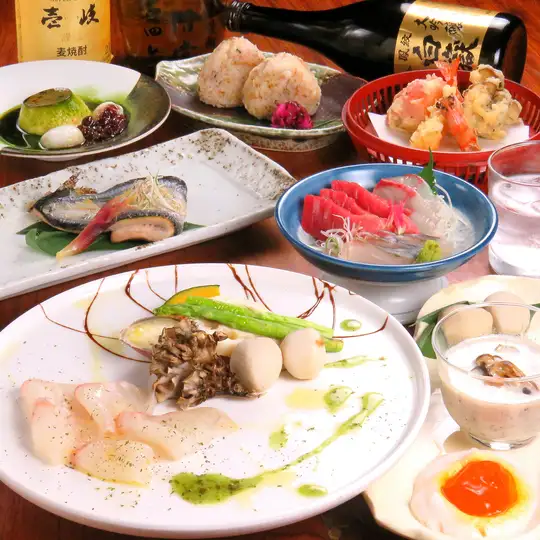 [Miyabi Course] ~A high-quality Japanese course featuring carefully selected fresh fish and seasonal delicacies~ (Includes 180 minutes of all-you-can-drink)