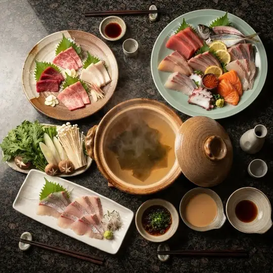 【熊本満喫コース】~熊本の郷土料理と天草海の幸を贅沢に~《180分飲み放題付き》