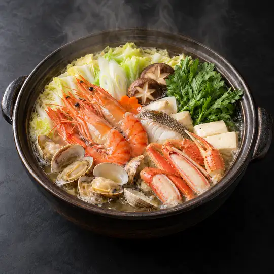 10/1~【平日限定コース】旬の食材や贅沢 海鮮寄せ鍋など全7品