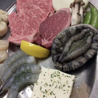 Christmas Abalone & Steak Dinner