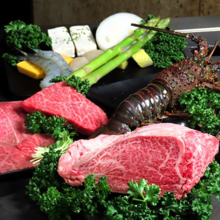 龙虾牛排套餐 14,850日元