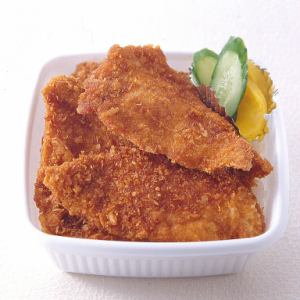 普通的豬排丼便當