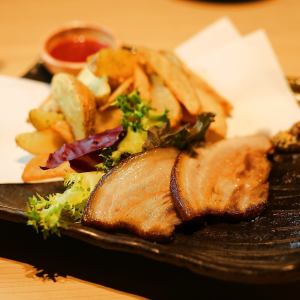 自製培根薯條