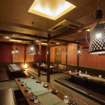 Located just 30 seconds walk from Fujisawa Station, our restaurant is also recommended for private use! Private rooms can be reserved for up to 50 people! The restaurant can be reserved for up to 140 people! Please contact us for details.